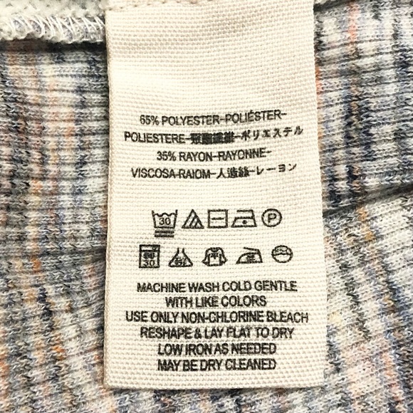 Free People We the Free Stone Cold Split Back Turtleneck Tunic Top Size M - Picture 8 of 8